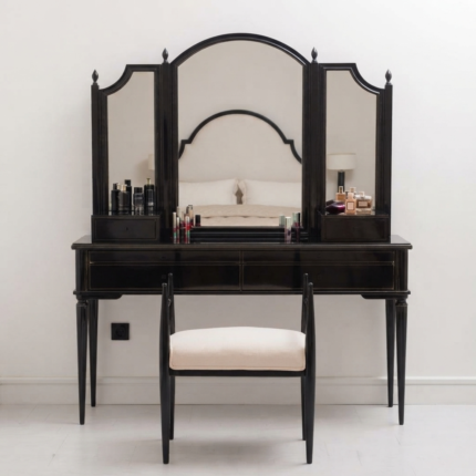Vintage Triple-Mirror Vanity Dresser (Product A)